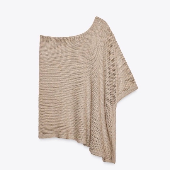 🌙 RACK Zara asymmetrical sweater - Picture 2 of 3